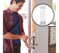 6 Pcs Strike Della Porta Piastra Di Riscontro Stipite Serratura Sicurezza