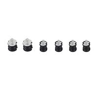 6 pcs Supporto Buffer per Motosega per Husqvarna 61 66 133 136 141 272XP | Tamponi AV ricambio, Supporti Tampone Isolatori, Tamponi antivibrazione sostitutivi, 3x2.2x0.4cm, per Husqvarna 272S 266 268