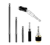 6 Pcs Supporto Per Punta Di Trapano Metallico Adattatore Allungatore Passeggeri