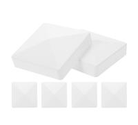 6 Pcs Tappi Di Recinzione Plastica Per Pali Della Cassetta Postale Decking