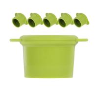 6 Pcs Tappi in Silicone Per Bottiglie Di Bottiglia Riutilizzabili