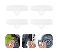 6 Pcs Tappi Per Del Paraurti Cornice Portatarga Cromata Clip Cavi Auto