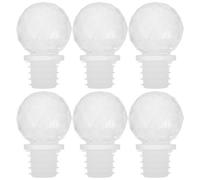 6 Pcs Tappi Silicone Bottiglie Tappo Per Bottiglia Da Matrimonio