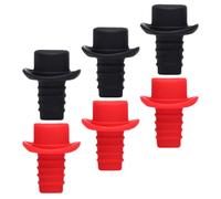 6 Pcs Tappo Di Sughero Per Bottiglie Tappi in Silicone Bottiglia