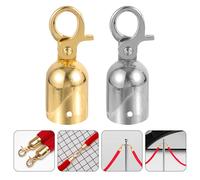 6 Pcs Tappo Terminale Della Corda Con Gancio Per Fermo Dell'estremità