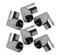 6 Pcs Tee Saldato in Acciaio Inossidabile Morsetto Tubo Per Tubi