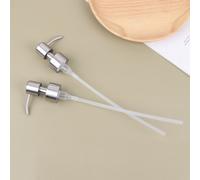 6 Pcs Testa Spray Per Distributore Sapone in Acciaio Inossidabile Teste Pompa