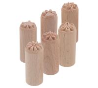 6 Pcs Timbri in Argilla Per Lavori Artigianali Timbro Riutilizzabile