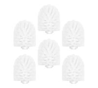 6 Pcs Toilet Scrubber Scopino Wc Ricambio Spazzolone Water Per Da Bagno