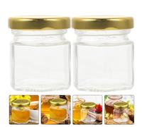 6 Pcs Vasetti Marmellata Contenitori Di Barattoli Tenuta in