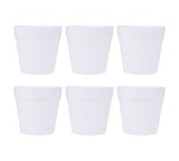 6 Pcs Vasi in Plastica Per Piante Dipingere Fiori Bambini Vaso Da Fai