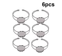 6 Pcs Vassoi Rotondi Per Braccialetti Vuoti Catene La Produzione Gioielli
