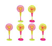 6 Pcs Ventilatore Giocattolo Ventilatori Piccoli Mini Ventaglio Decorativo