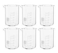 6 Pcs Vetreria Laboratorio Bicchieri Di Attrezzature Da Chimico