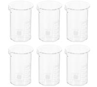 6 Pcs Vetreria Laboratorio Bicchieri Di Attrezzature Da Chimico