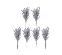 6 Pcs Wedding Table Decor Table Setting Flower Small Flower Arrangements Lavender Stems Fake Flowers Outdoor Lavender Photo Prop