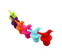 6 pcs Wine Bottle Stopper, Silicone Wine Stopper (20x45mm)