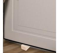 6 Pcs Wood Triangle Door Stopper for Security Cuneo Fermaporta Alla