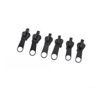 6 Pcs Zipper Repair Kit Sliders For per instant Fix Plastic Nylon Metal | Plastic Material, Fits Split Tracks & Broken Sliders, No Tools Needed, Reusable, Works On Jackets Bags Tents