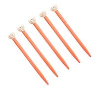6 penne a forma di cuore con cristallo a forma di cuore, firma Twist Action 1 0 mm, scrittura Smoohtly, regalo aziendale, perni in metallo antiruggine