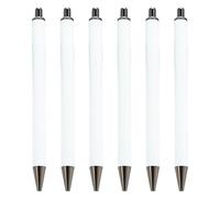 6 penne a sfera con punta da 1,0 mm, penna a sfera retrattile, ricaricabile, ideale come regalo aziendale