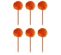 6 penne a sfera pelose con punta da 0,7 mm, riempitivi per calze di Natale, forniture per feste di Natale per adulti che scrivono diari