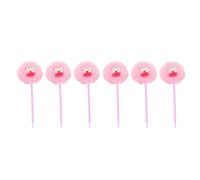 6 penne a sfera pelose per le donne che scrivono la calza di Natale riempitivi per ufficio strumento di scrittura 1,0 mm liscia per scrivere forniture per ufficio penna