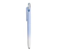 6 penne gel a pressione per bottiglie | Penne a clessidra a doppia perlina a punta bassa sfumata ad asciugatura rapida - blu mare blu - 0,5