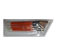 6 Pennelli per pinstriping Andrew Mack Serie Tidwell Foxy Tail