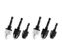 6 Pezzi 1/4 di Pollice Esagonale Mandrino Autoserrante Mandrino un Cambio R1137