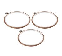 6 Pezzi 10 Pollici 26 cm da Ricamo Punto Croce No Slip Hoops Set Kit7885