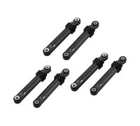 6 pezzi 100N, compatibile for LG, lavatrice ammortizzatore rondella carico frontale parte guscio in plastica nera accessori for elettrodomestici