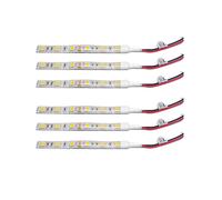 6 Pezzi 10cm Impermeabile Blu 5050 LED Strip Lights 12V Caravan Boat Car