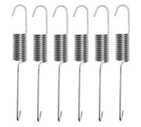 6 pezzi 12002773 Molle di sospensione for rondella, compatibili con Whirlpool, molla 1203532, 21001903, 21002065
