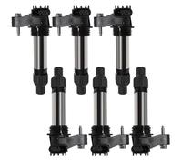 6 Pezzi 12632479 Bobine di accensione a 4 Pin per Buick per Allure per Enclave per Lacrosse 1208087 1208090 4811587 Confezione Bobina di accensione Motore