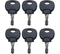 6 pezzi 14607 chiave di accensione 14607 chiave per macchine edili JCB Bobcat BOMAG MANIT dispositivo pesante carrello elevatore camion pale ruote interruttore