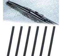 6 Pezzi 28 Pollici 700 mm Gomma Di Ricambio Universale Per Tergicristalli,Ricariche Per Spazzole Tergicristallo in Gomma Smontabile Compatibile Con Tutti I Tergicristalli, Tagliabile