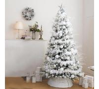 6 pezzi 2m Ghirlanda di boa per albero di Natale, Sciarpa a Scialle Soffice con Boa di Piume Bianche Albero di Natale, Festone Natalizio Bianco, decorazione per feste, in piume bianche