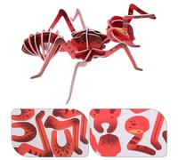 6 pezzi 3D Formica Puzzle Carta Artigianale di Costruzione Educativo