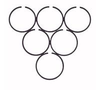 6 pezzi 44,7 mm * 1,5 mm anello pistone for S = TIHL 026PRO MS-260 MS260 MS261 MS271C MS291 motosega 1121 034 3002 e altro cilindro