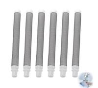 6 Pezzi 60 Mesh elementi Filtro Pistola a Spruzzo Airless, Acciaio Inox Airless Pistole Filtro Tipo di Spingere Compatibile con Wagner per Airless Pistola Pittura Ad Alta Pressione