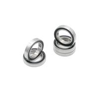 6 pezzi 6802-2RS cuscinetto 15x24x5 mm ABEC-7 6802RS cuscinetti a sfere a sezione sottile metrici for mozzo anteriore e posteriore della bicicletta(6800RS 10x19x5)