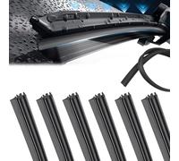 6 Pezzi 800Mm Gomma Di Ricambio per Tergicristalli, Gomme per Tergicristallo Di