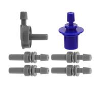 6 Pezzi Adattatore Braccio per Pressione Sanguigna, Connettore Abs | 5/11mm, 3 Tipi di Ricambio per Tubo Aria, per Monitor Digitali, Uso in Viaggio e Casa