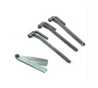 6 pezzi adatti for la regolazione della valvola del motore della motocicletta, chiave for viti della valvola da 3/3,5/4 mm, 8 mm, 9 mm, 10 mm, spessimetro da 0,02 a 1 mm