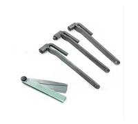 6 pezzi adatti for la regolazione della valvola del motore della motocicletta, chiave for viti della valvola da 3/3,5/4 mm, 8 mm, 9 mm, 10 mm, spessimetro da 0,02 a 1 mm
