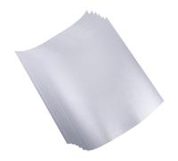 6 Pezzi Adesivo Glitter Argento A4 in Pvc Autoadesivo per Cartelli | Fogli per Lavoretti e Decorazioni Natalizie, Finitura Brillante, Tagliabile Forbici, Formato A4