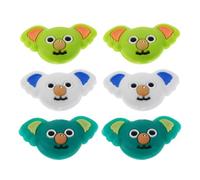 6 Pezzi Ammortizzatore da Tennis Koala in Silicone per Racchetta