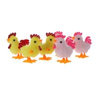 6 pezzi Armania decorativa Animali artificiali Pulli simulati