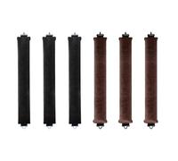 6 Pezzi Asta Arricciacapelli Senza Calore, Senza Calore Riccioli Notturni, Bigodini Senza Calore, Aste per Capelli Senza Calore Durante la Notte, per Tutti i Tipi di Capelli Donne